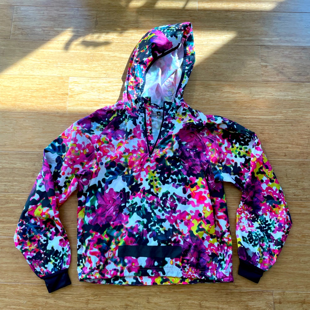 Adidas Windbreaker Graphic Camo Jacket Small